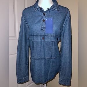 NWT Zara Man Denim Top